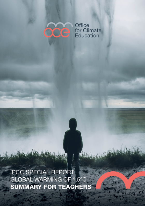 IPCC Special Report "Global Warming of 1.5°C" - Summary for teachers